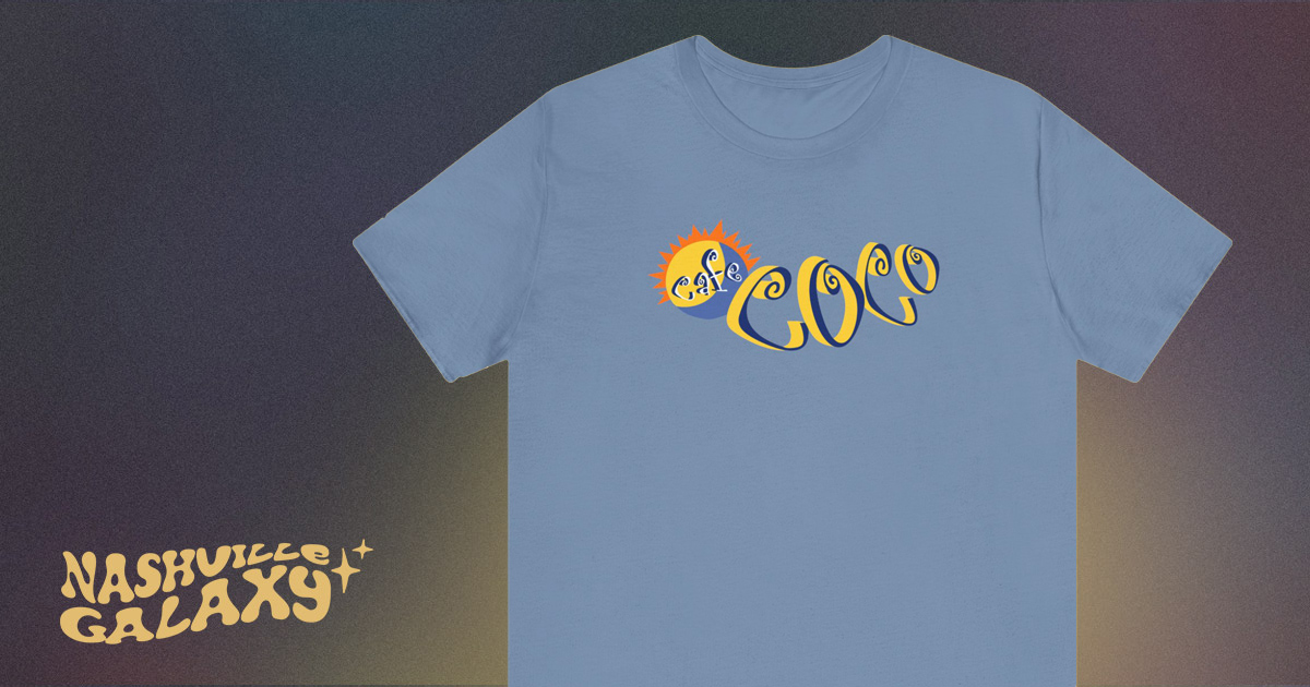 Cafe Coco Tee | Nashville Galaxy
